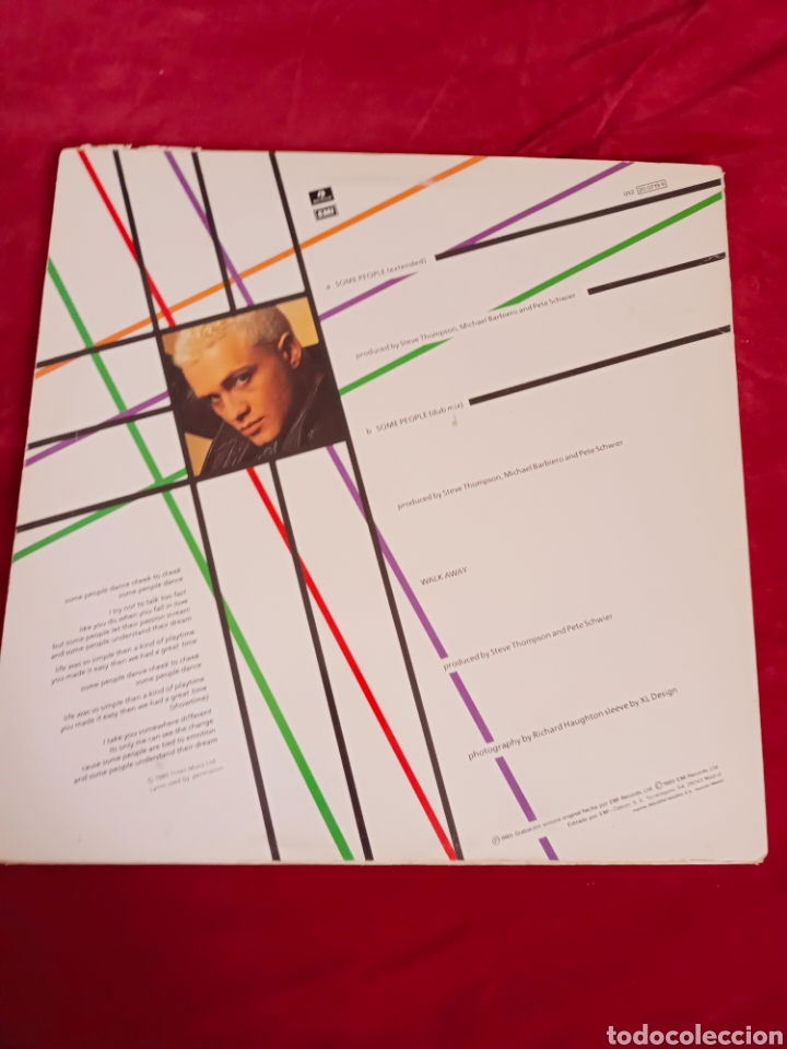 Discos de vinilo: Vinilo Maxisingle - 12 - Belouis Some - Some people - Foto 2