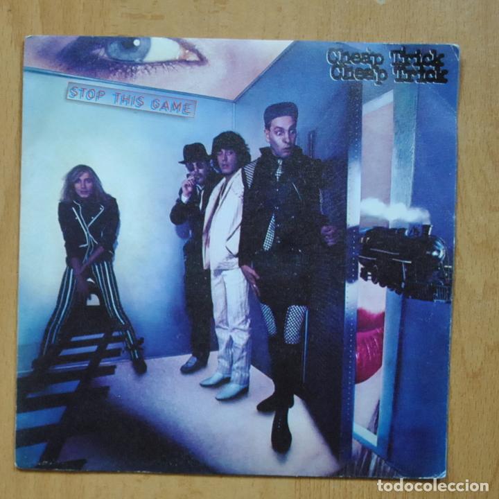 Discos de vinilo: CHEAP TRICK - STOP THIS GAME - PROMO SINGLE - Foto 1