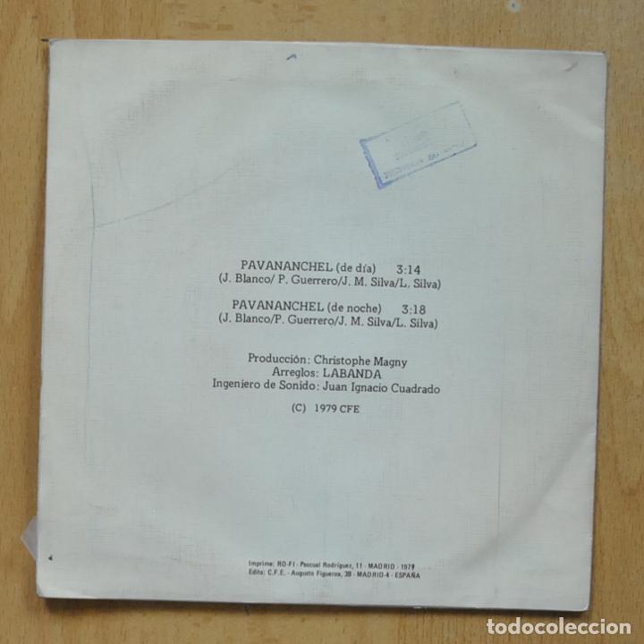 Discos de vinilo: LABANDA - PAVANANCHEL - SINGLE - Foto 2
