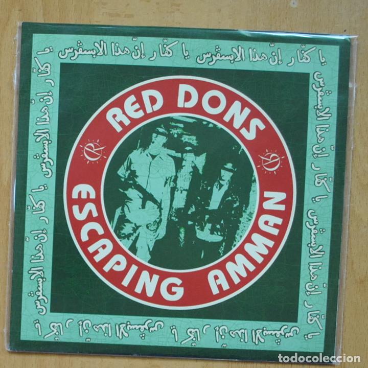 Discos de vinilo: RED DONS - ESCAPING AMMAN - EP - Foto 1