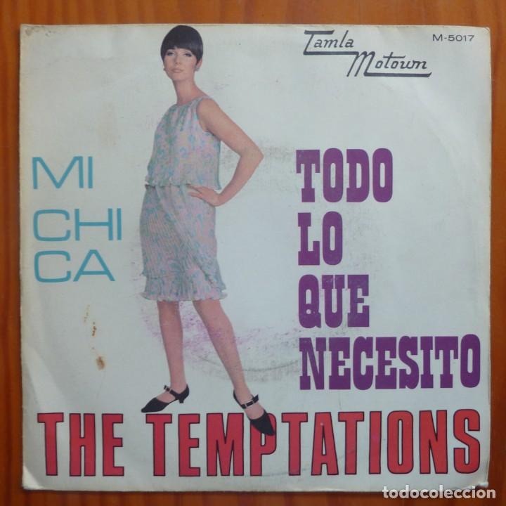 Discos de vinilo: THE TEMPTATIONS / MI CHICA / 1967 / SINGLE - Foto 1