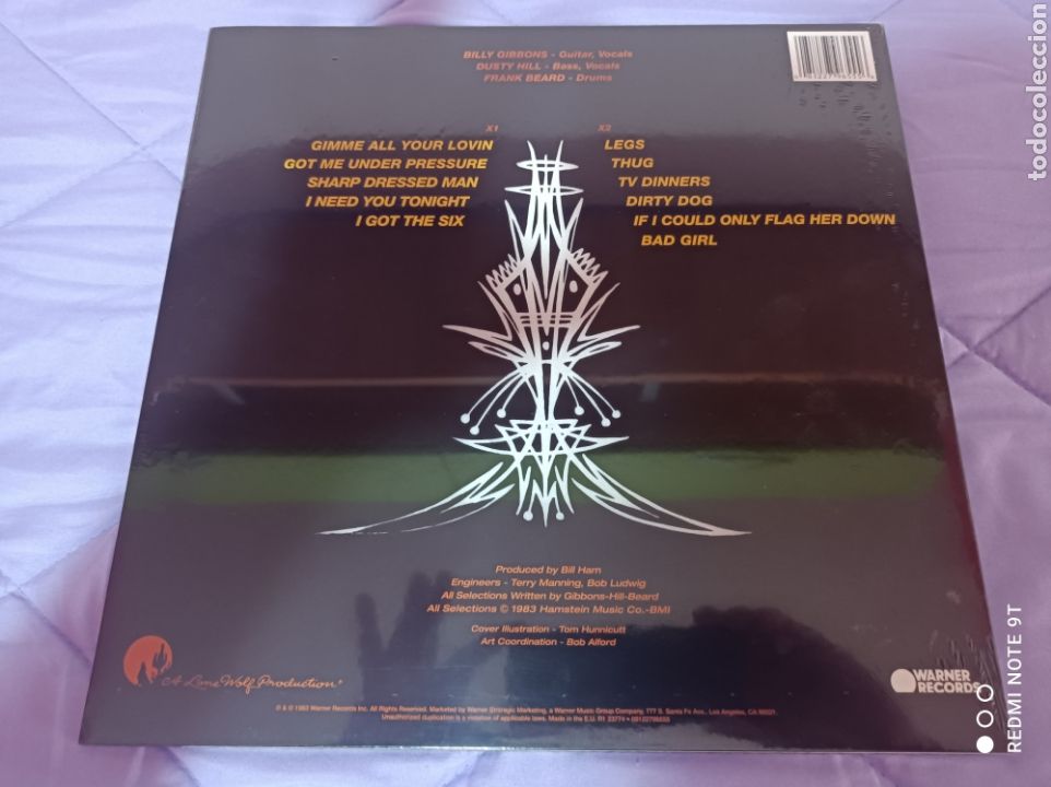 Discos de vinilo: VINILO PRECINTADO DE ZZ TOP ELIMINATOR - VER CONDICIONES DE VENTA - Foto 2