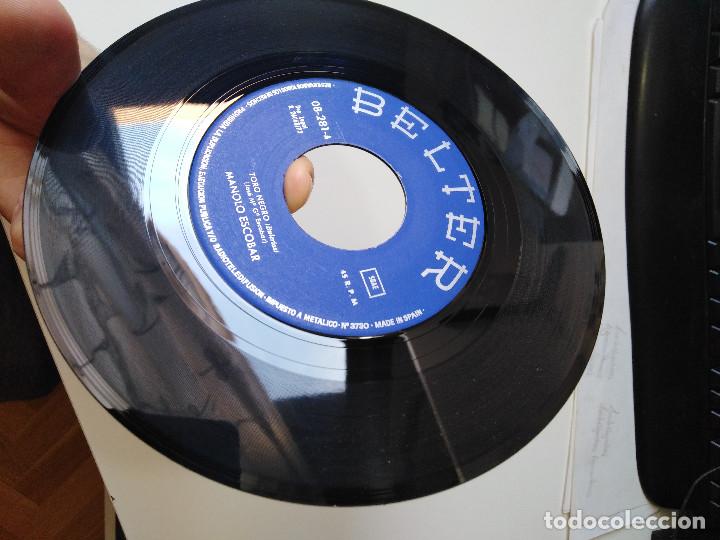 Discos de vinilo: single Manolo Escobar. Toro Negro. Belter - Foto 3