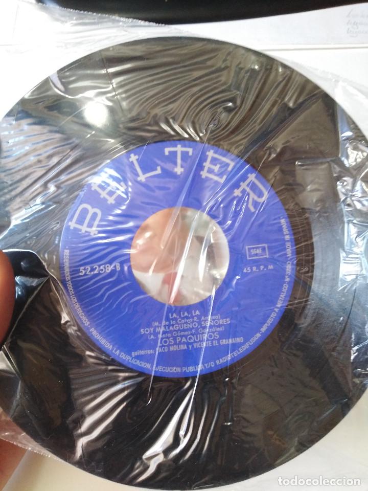 Discos de vinilo: Single Los Paquiros - Foto 4