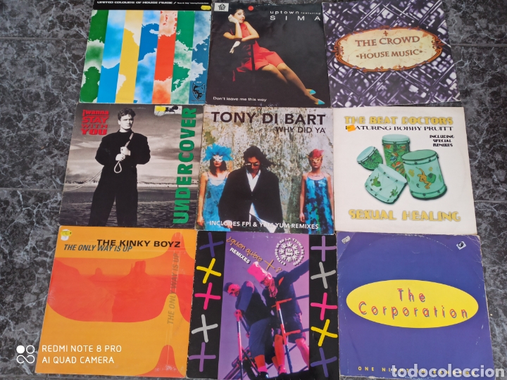Discos de vinilo: Lote discos Dance (2&euro; /VINILO)(Lote 262) - Foto 1