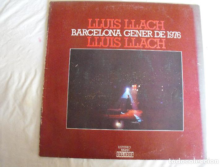 Discos de vinilo: Lluis Llach. Barcelon Gener 1976. - Foto 1