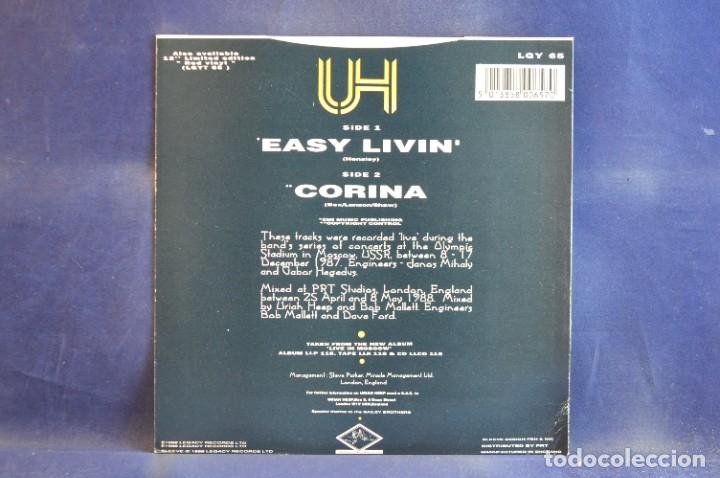 Discos de vinilo: URIAH HEEP - EASY LIVIN - SINGLE - Foto 2