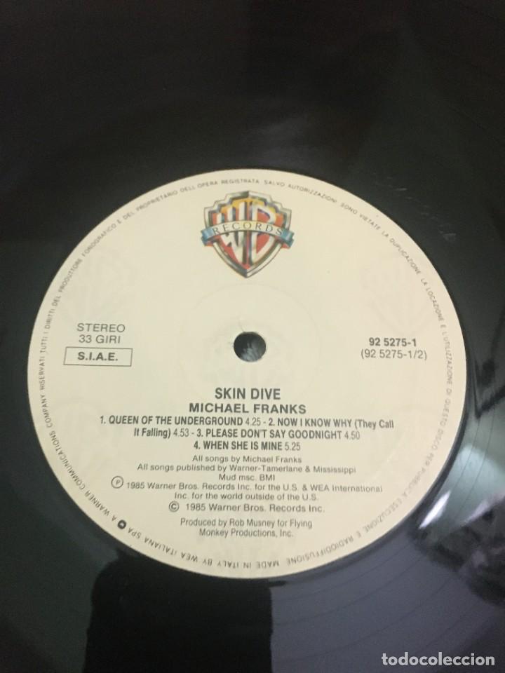 Discos de vinilo: Michael Franks &lrm;&ndash; Skin Dive - Foto 5
