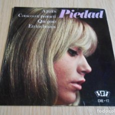 Discos de vinilo: PIEDAD, EP, A PALOS (PIETRE) + 3, AÑO 1967. Lote 341875038