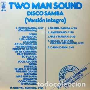 Discos de vinilo: Two Man Sound &lrm;&ndash; Disco Samba (Versi&oacute;n Integra) - Foto 1