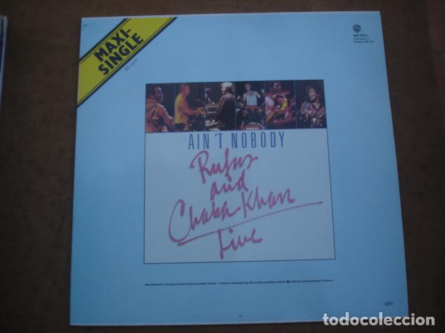 Discos de vinilo: Rufus & Chaka Khan Aint Nobody - Foto 1
