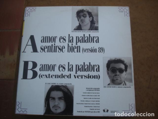 Discos de vinilo: Mestizos Amor es la Palabra - Foto 2