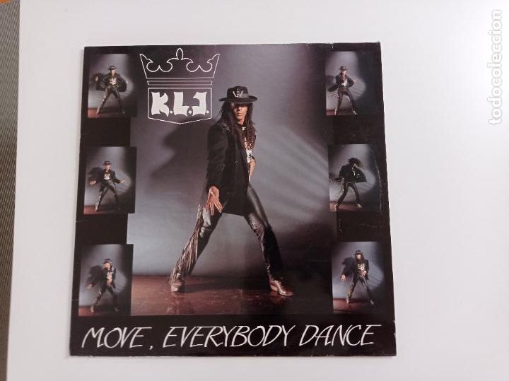 Discos de vinilo: KLJ-move,everybody dance.maxi espa&ntilde;a - Foto 1