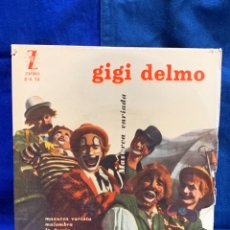 Discos de vinilo: DISCO GIGI DELMO MAZURCA VARIATA MALOMBRA ZAFIRO 1959 18X18CMS. Lote 341962503