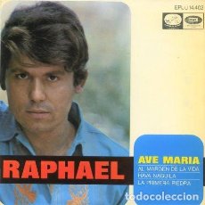 Discos de vinilo: EPS, RAPHAEL. AVE MARIA, AL MARGEN DE LA VIDA........ RF-9476. Lote 341971463