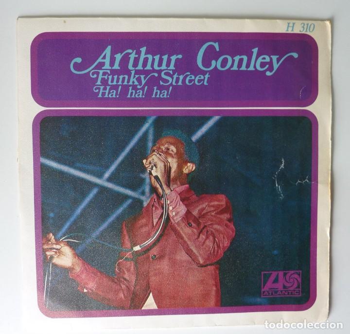 Discos de vinilo: ARTHUR CONLEY // FUNKY STREET // 1968 // SINGLE - Foto 1