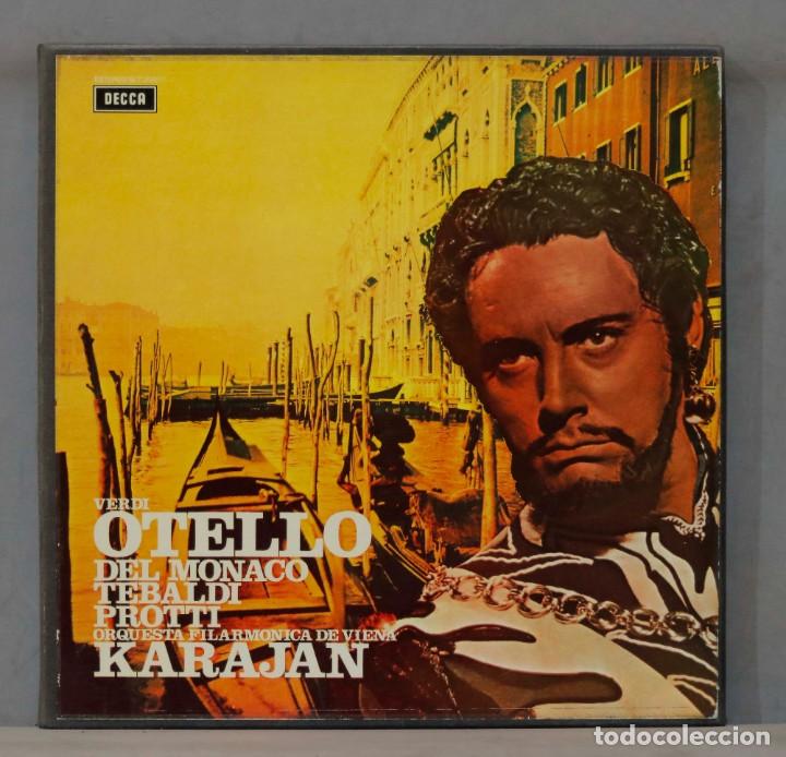 Discos de vinilo: CAJA LP. Otello. VERDI. KARAJAN - Foto 1