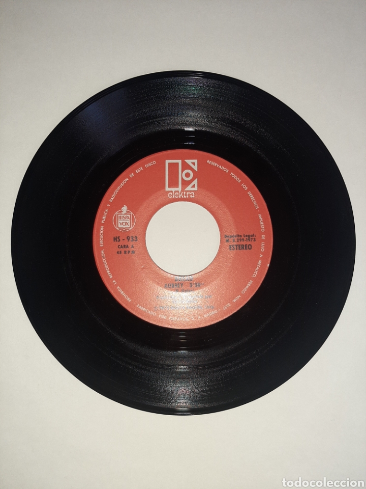 Discos de vinilo: Single 45 rpm Bread - Aubrey, 1973. - Foto 3
