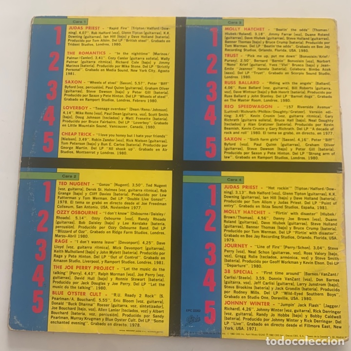 Discos de vinilo: Doble lp La movida Heavy de 1982 - Foto 3