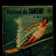Discos de vinilo: C- FESTIVAL SAN REMO 1960 Nº 2. LIBERO . PHILIPS EP