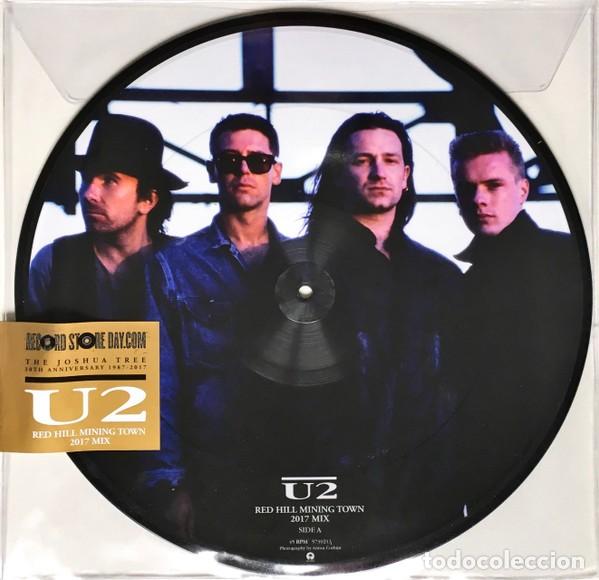 Discos de vinilo: MX U2 Red hill mining town PICTURE DISC VINILO - Foto 1