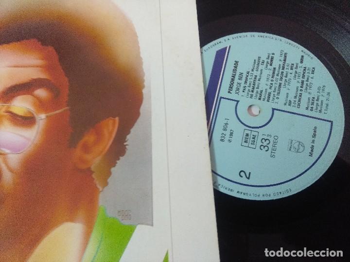 Discos de vinilo: JORGE BEN/PERSONALIDADE/VINILO. - Foto 2