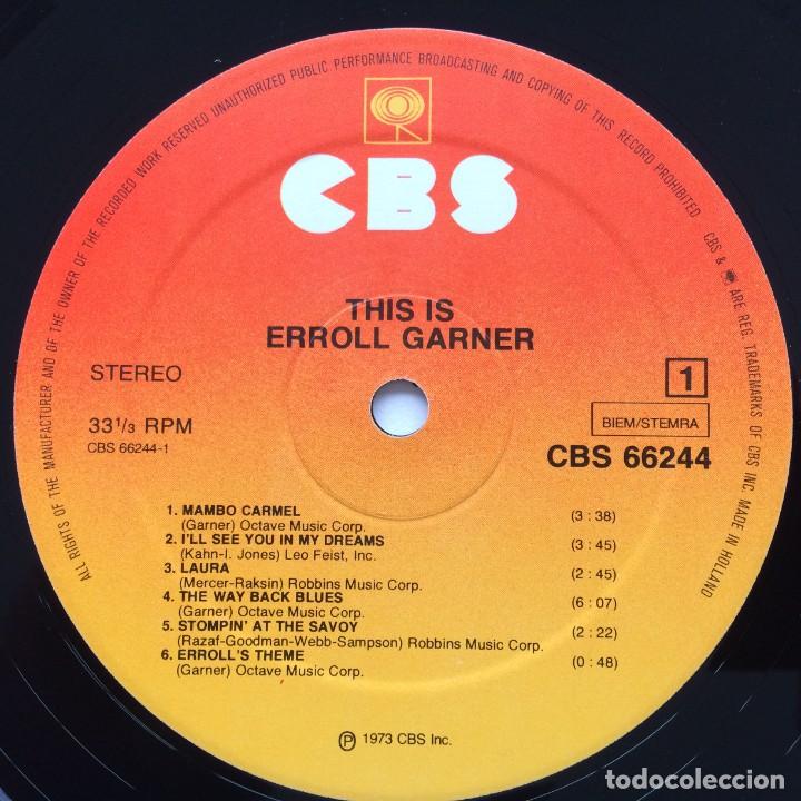 Discos de vinilo: Erroll Garner &lrm;&ndash; This Is Erroll Garner , 2 lps Holanda 1973 CBS - Foto 4