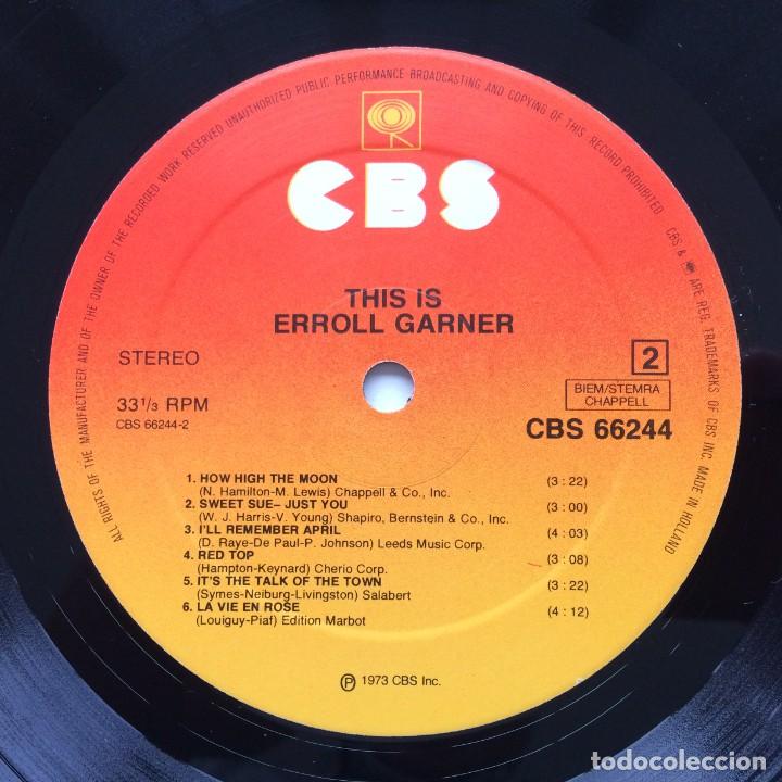 Discos de vinilo: Erroll Garner &lrm;&ndash; This Is Erroll Garner , 2 lps Holanda 1973 CBS - Foto 5
