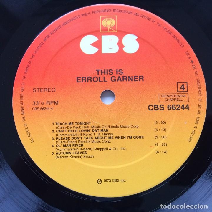 Discos de vinilo: Erroll Garner &lrm;&ndash; This Is Erroll Garner , 2 lps Holanda 1973 CBS - Foto 7