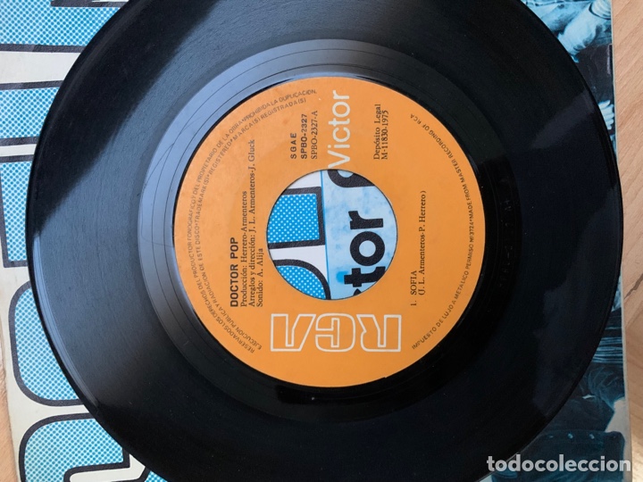 Discos de vinilo: Single censurado en 1975 &lsquo;Sof&iacute;a&rsquo; de Doctor Pop - Foto 5