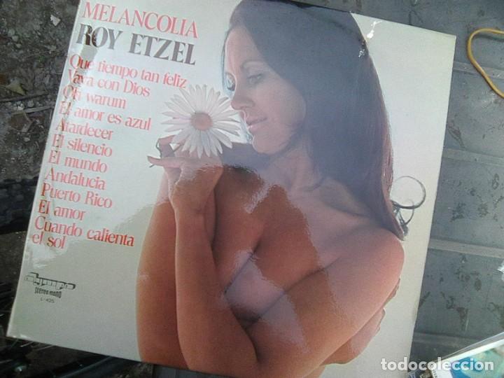 Discos de vinilo: Roy Etzel - Melancol&iacute;a (Olympo, 1976) - Foto 1