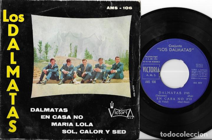 Discos de vinilo: LOS DALMATAS EP DALMATAS +3 ESPA&Ntilde;A VICTORIA 1966