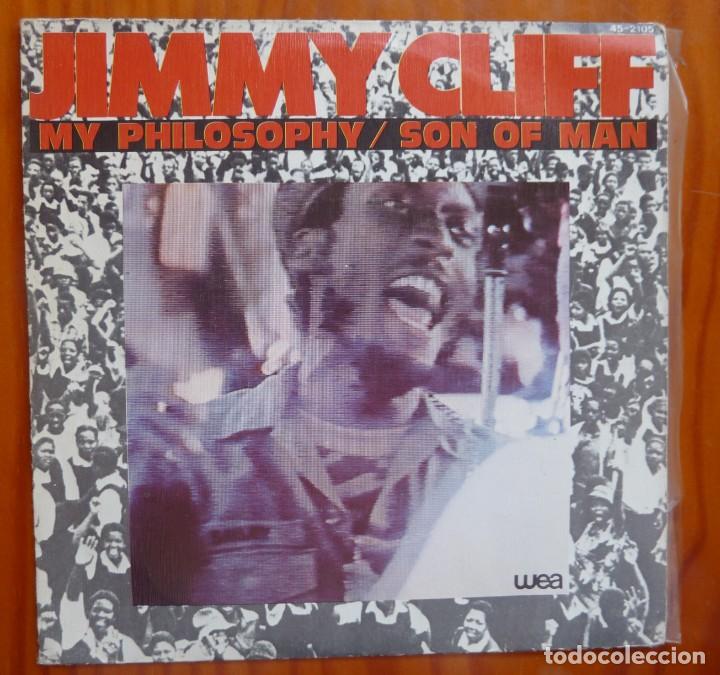 Discos de vinilo: JIMMY CLIFF / MY PHILOSOPHY / 1981 / SINGLE - Foto 1
