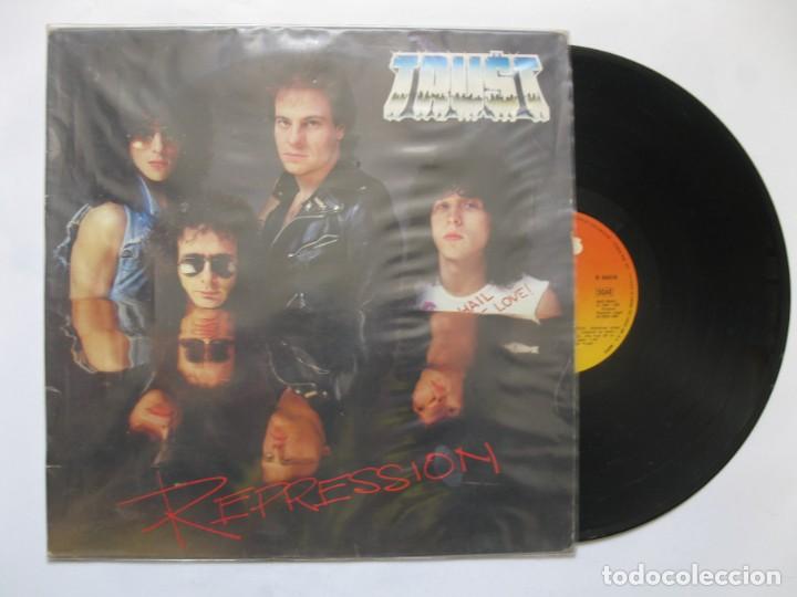 Discos de vinilo: LP - TRUST - REPRESSION - CBS - A&Ntilde;O 1980. - Foto 1