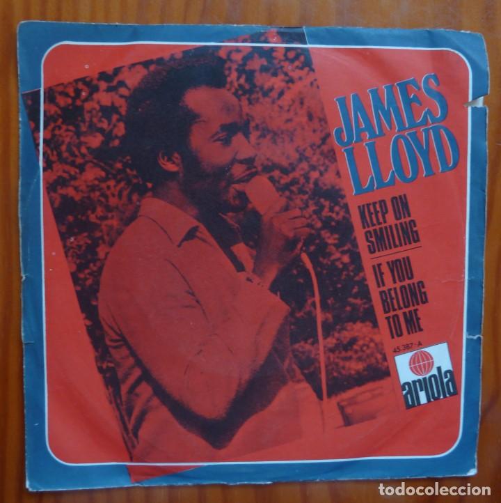 Discos de vinilo: JAMES LLOYD / KEEP ON SMILING / 1970 / SINGLE - Foto 1