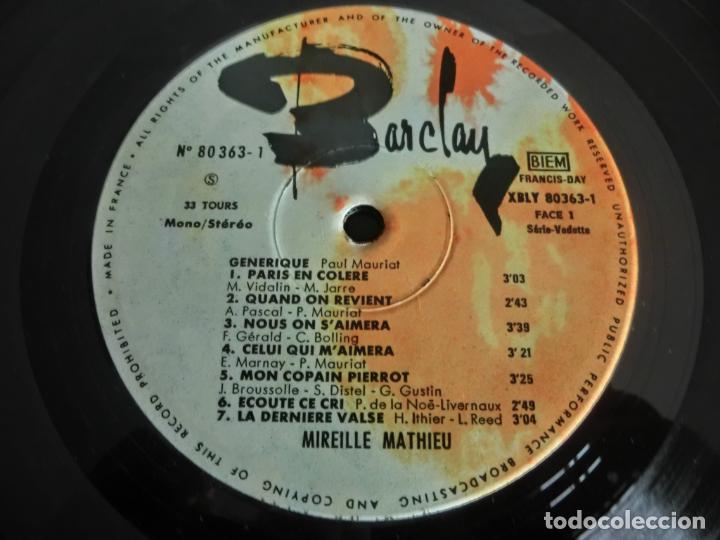 Discos de vinilo: MIREILLE MATHIEU - EN DIRECT DE L&acute;OLYMPIA - Foto 4