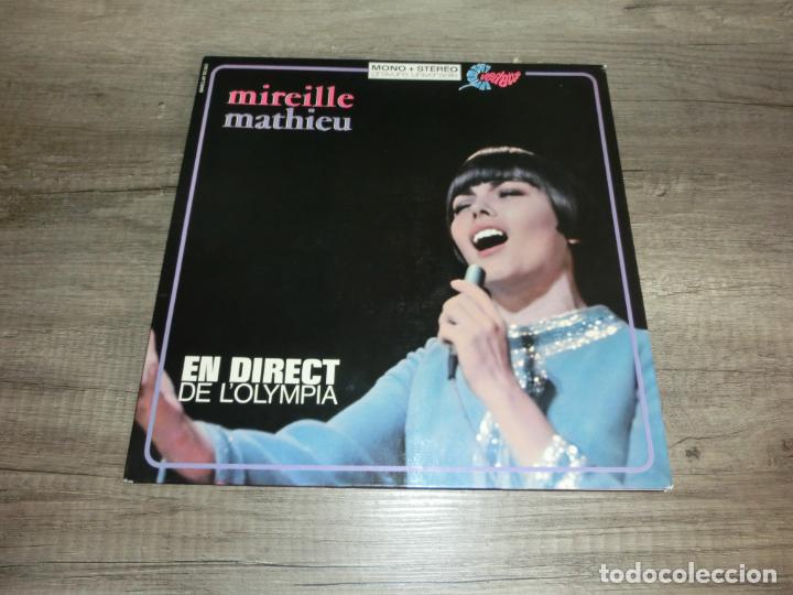 Discos de vinilo: MIREILLE MATHIEU - EN DIRECT DE L&acute;OLYMPIA - Foto 1