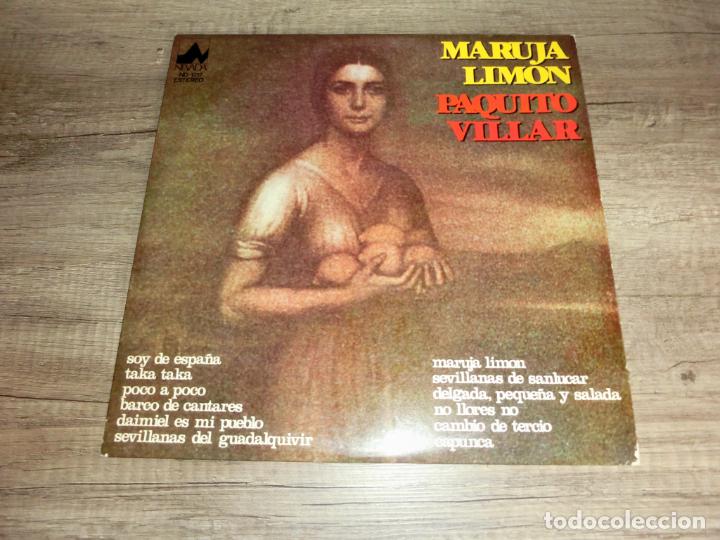 Discos de vinilo: PAQUILLO VILLAR- MARUJA LIMON - Foto 1