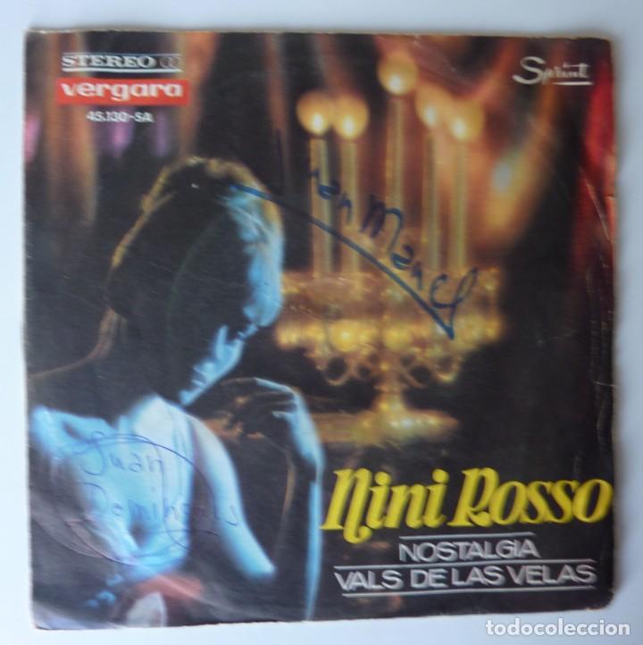 Discos de vinilo: NINI ROSSO // NOSTALGIA // 1966 // SINGLE - Foto 1