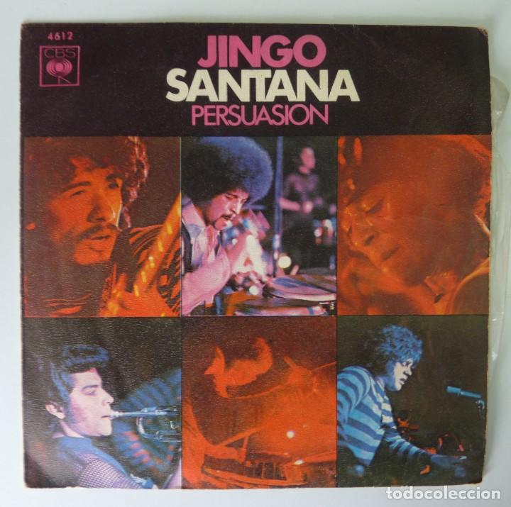 Discos de vinilo: SANTANA // JINGO // 1970 // SINGLE - Foto 1