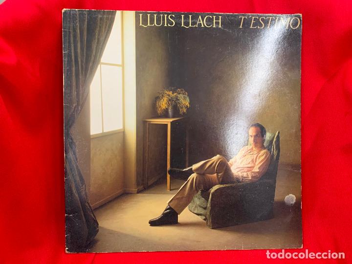 Discos de vinilo: LLUIS LLACH, TESTIMO. con encarte. Ariola 1984 - Foto 1