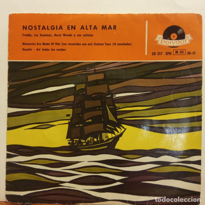 Discos de vinilo: SINGLE. NOSTALGIA EN ALTA MAR. POLYDOR - Foto 1