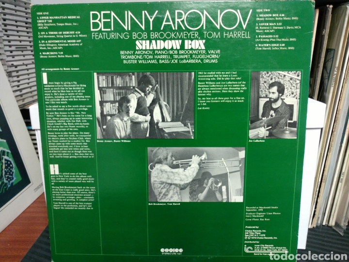 Discos de vinilo: Benny Aronov - Shadow Box (LP, Album) - Foto 2