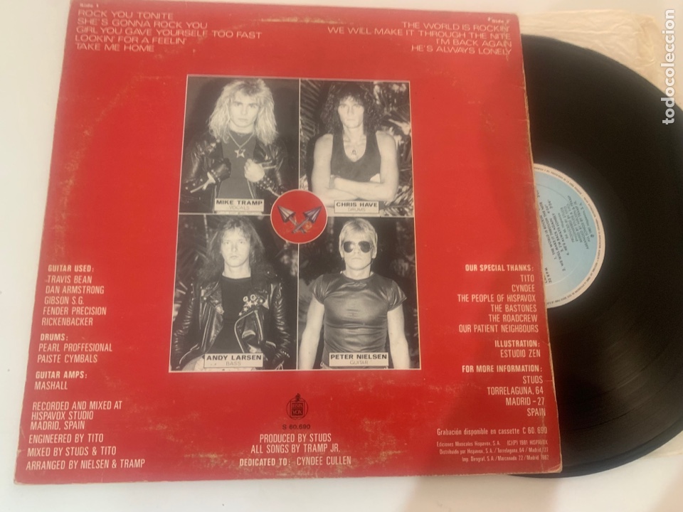 Discos de vinilo: Lp studs edici&oacute;n espa&ntilde;ola de 1982 - Foto 3
