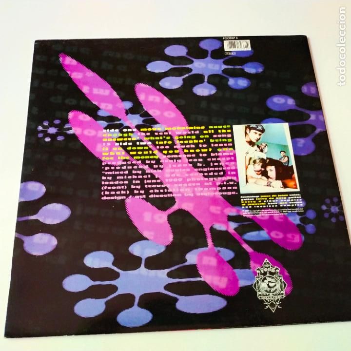 Discos de vinilo: JESUS JONES - LIQUIDIZER- UK LP 1989 + INSERT. - Foto 2