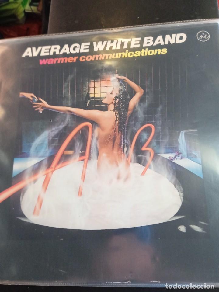 Discos de vinilo: AVERAGE WHITE BAND- WARMER COMMUNICATIONS. LP - Foto 1