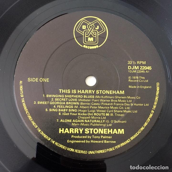 Discos de vinilo: DISCO VINILO LP - THIS IS HARRY STONEHAM - DJM22045 1976 - Foto 2