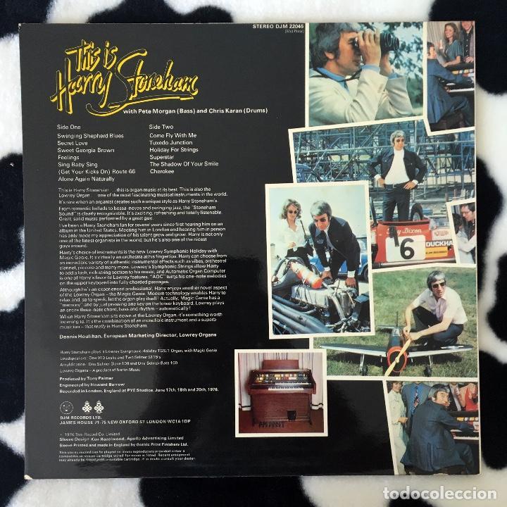 Discos de vinilo: DISCO VINILO LP - THIS IS HARRY STONEHAM - DJM22045 1976 - Foto 4