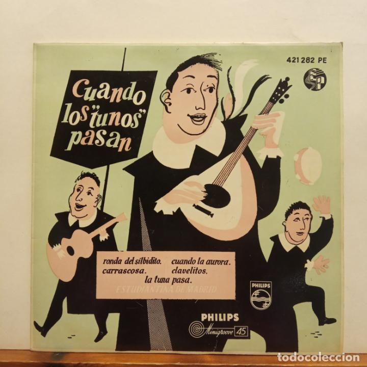 Discos de vinilo: SINGLE. CUANDO LOS TUNOS PASAN. PHILIPS - Foto 1