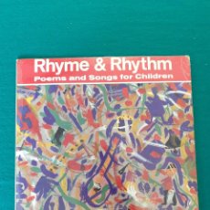 Discos de vinilo: RHYME & RHYTHM: POEMS AND SONGS FOR CHILDREN. Lote 342404853